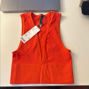 Urban Outfitters Orange Crop Tank Top